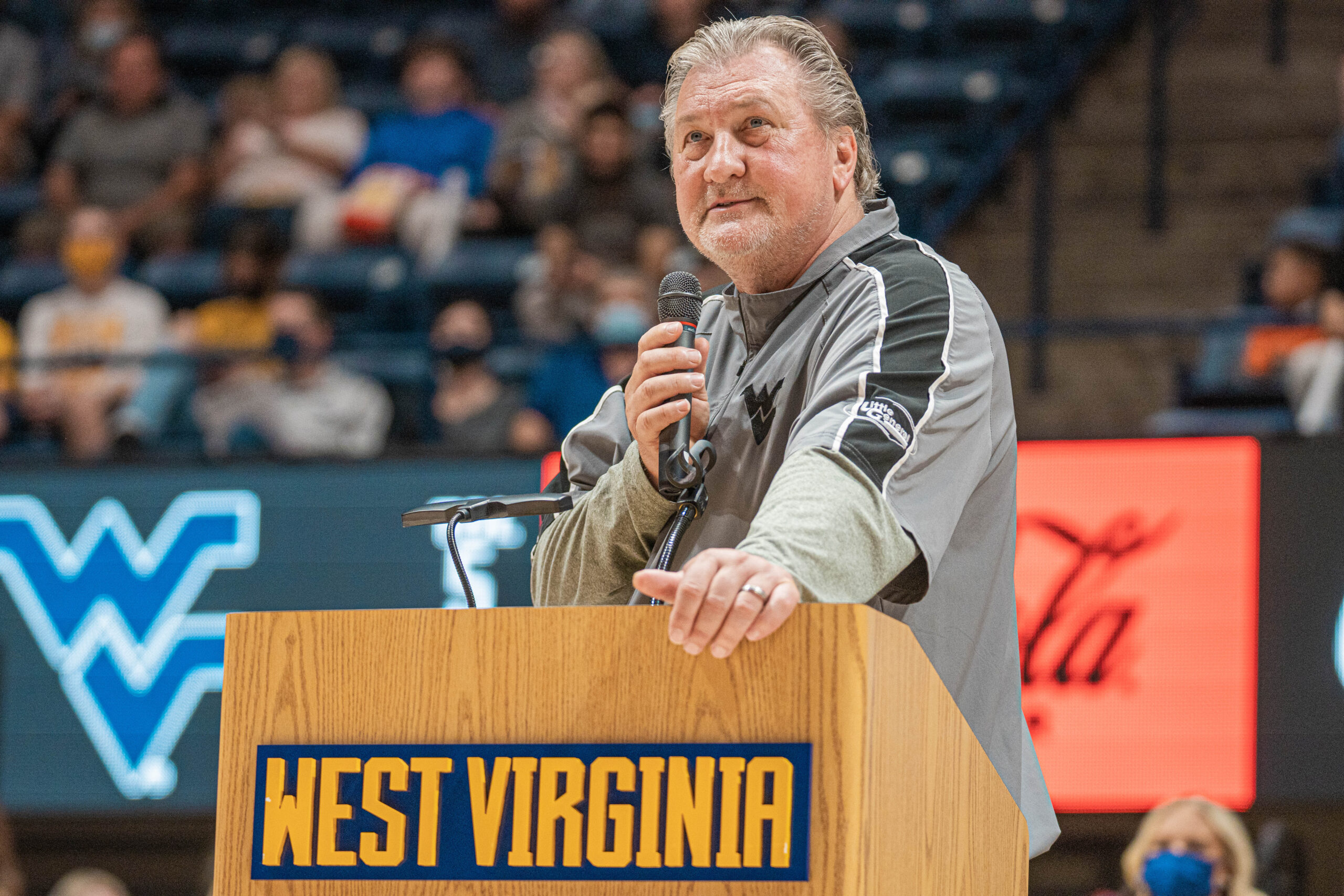 EARLY DAYS: Darris Nichols' visit to Coliseum sparks Bob Huggins discussion about his coaching beginnings